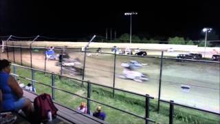 Creek County Speedway - Champ Sprints A Main 5/31/14