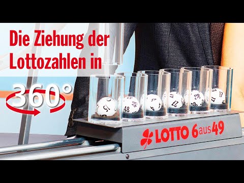 Die Ziehung der Lottozahlen vom 06.11.2021 in 360 Grad
