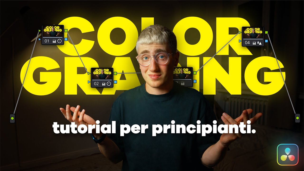 Ti insegno a fare la Color. [DaVinci Resolve Tutorial per Principianti] [Italiano]