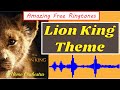 Lion King Ringtone Lion Sleeps Tonight
