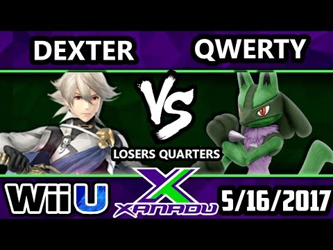 S@X 202 - Dexter (Corrin, Roy) Vs. Qwerty (Lucario) - SSB4 Losers Quarters - Smash 4