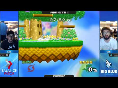 NGPU 36 SSBM - Techu (Samus) vs. Kraft (Fox) - Melee WR2