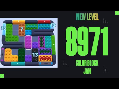 Color Block Jam Level 8971 – The Trickiest Solution Revealed! 😮🧩 (You Can Beat It!)