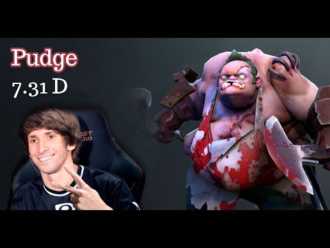 B8.Dendi Pudge 7.31D | Player Perspective | Dota 2 Gameplay