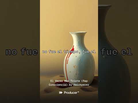 Mi verso más Triste (Video lyrics)con letra 