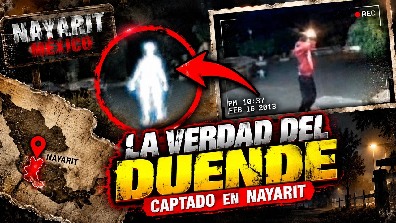 ¡CAPTAN UN DUENDE EN NAYARIT! El video que sorprendió a México
