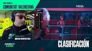 Pablo Nieto analiza la temporada de VR46 | Gran Premio de la Comunitat Valenciana
