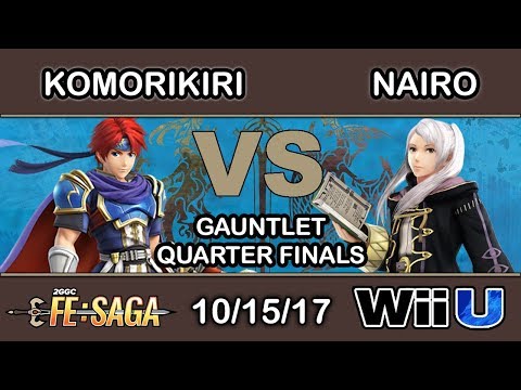 2GGC: FE Saga - 2GG | komorikiri (Roy) Vs. NRG | Nairo (Robin) - Gauntlet Quarter Finals
