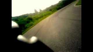 preview picture of video 'Kawasaki Z750 Kacergine track onboard'