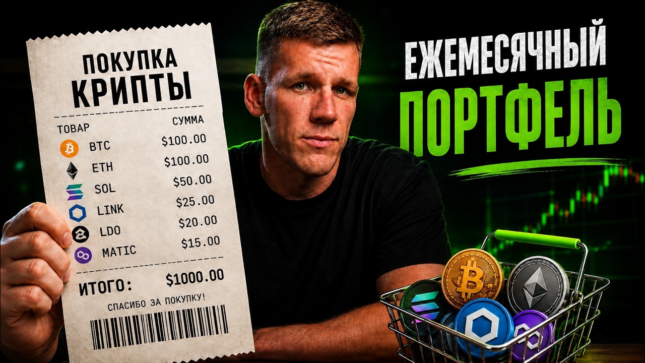 МЕЧТЫ ОТ ДЕШЕВОЙ КРИПТЕ СБЫЛИСЬ? ПОРТФЕЛЬ ИЮНЬ