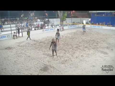 Pontos do Segundo Set da Final Profissional - Águia e Tatá x Tavinho e Victor