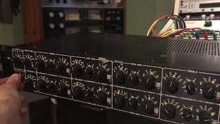 Video thumbnail for Testing drums through a Drawmer 1961 Vacuum Tube EQ by Brandon Highfill