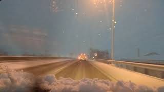 Temporal de nieve Filomena. Viaje desde Valdemoro a Seseña. Primera parte.