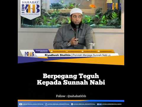 Berpegang Teguh Kepada Sunnah Nabi