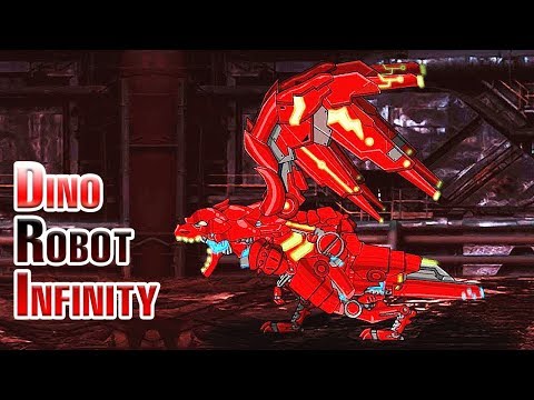 Dino Robot Infinity: Cartyranno, Tyranno Red & Megalodon | Eftsei Gaming