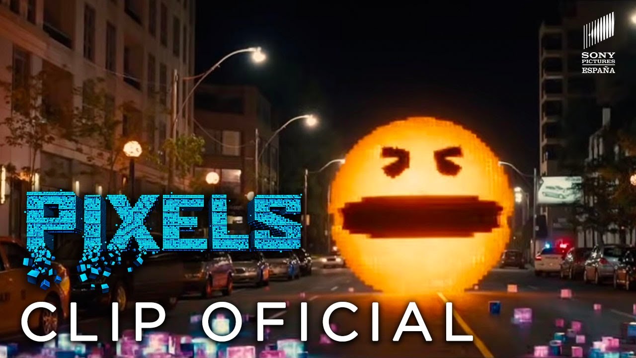 PIXELS: ¡Pac-Man tiene el poder! - Pieza exclusiva en ESPAÑOL | Sony Pictures España