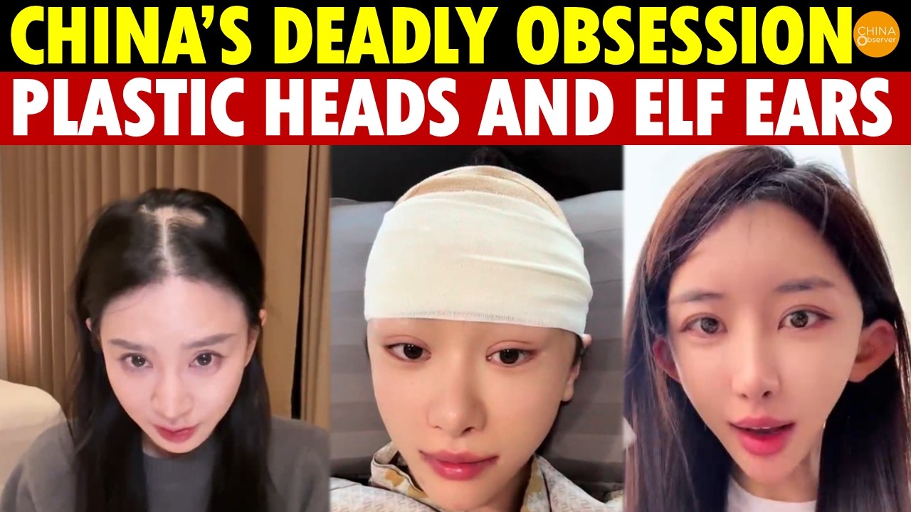China’s Deadly Obsession with “Plastic Heads” and “Elf Ears,” Influencers’ Aesthetics Go Crazy