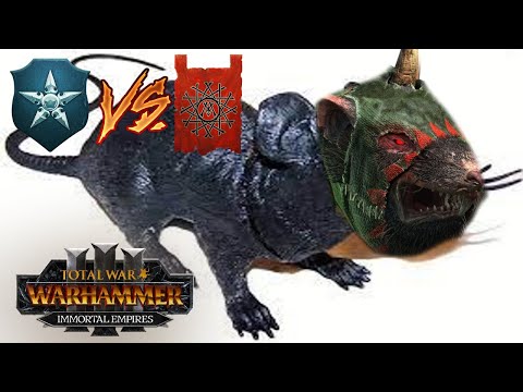 THE BIG RAT, THAT MAKES THE RULES! Kislev vs Skaven - Total War Warhammer 3 Land Battle