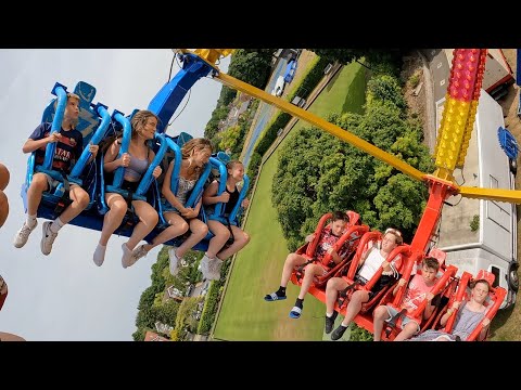 Andover Carnival Fun Fair Vlog - July 17th 2022 - EXTREME HEAT/RIDES 🥵