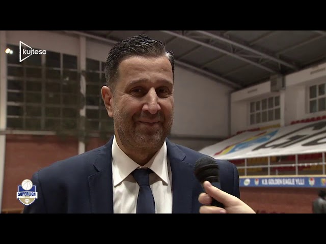 Trajneri i Rahovecit, Fotis Takianos flet pas fitores ndaj Golden Eagle Yllit