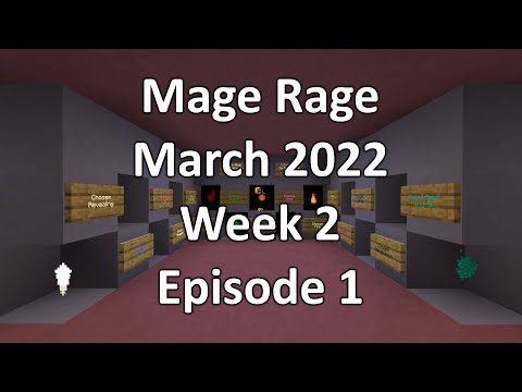 Rick Clark - Minecraft Mage Rage March 2022 Week 2 Episode 1