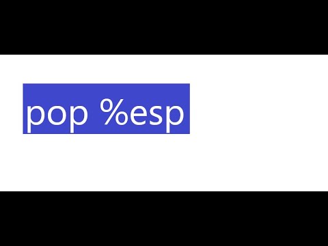 What does pop ESP do?