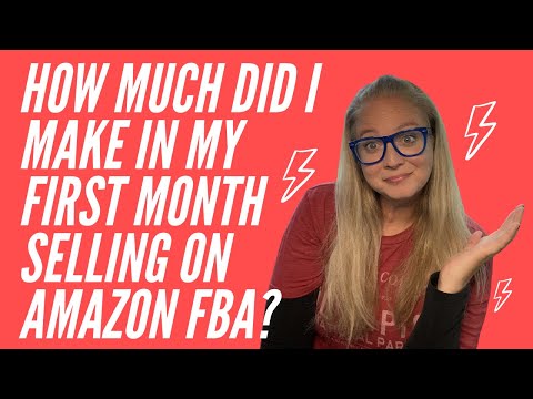 Amazon FBA Results - My first full month selling on Amazon FBA!