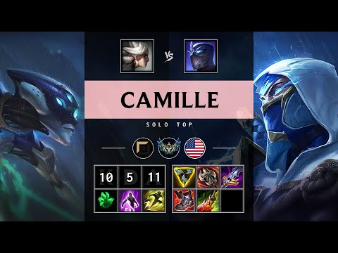 Camille Top vs Shen - NA Challenger Patch 25.10