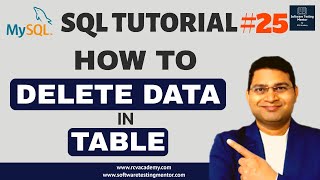 SQL Tutorial #25 - How to Delete Data in SQL Table