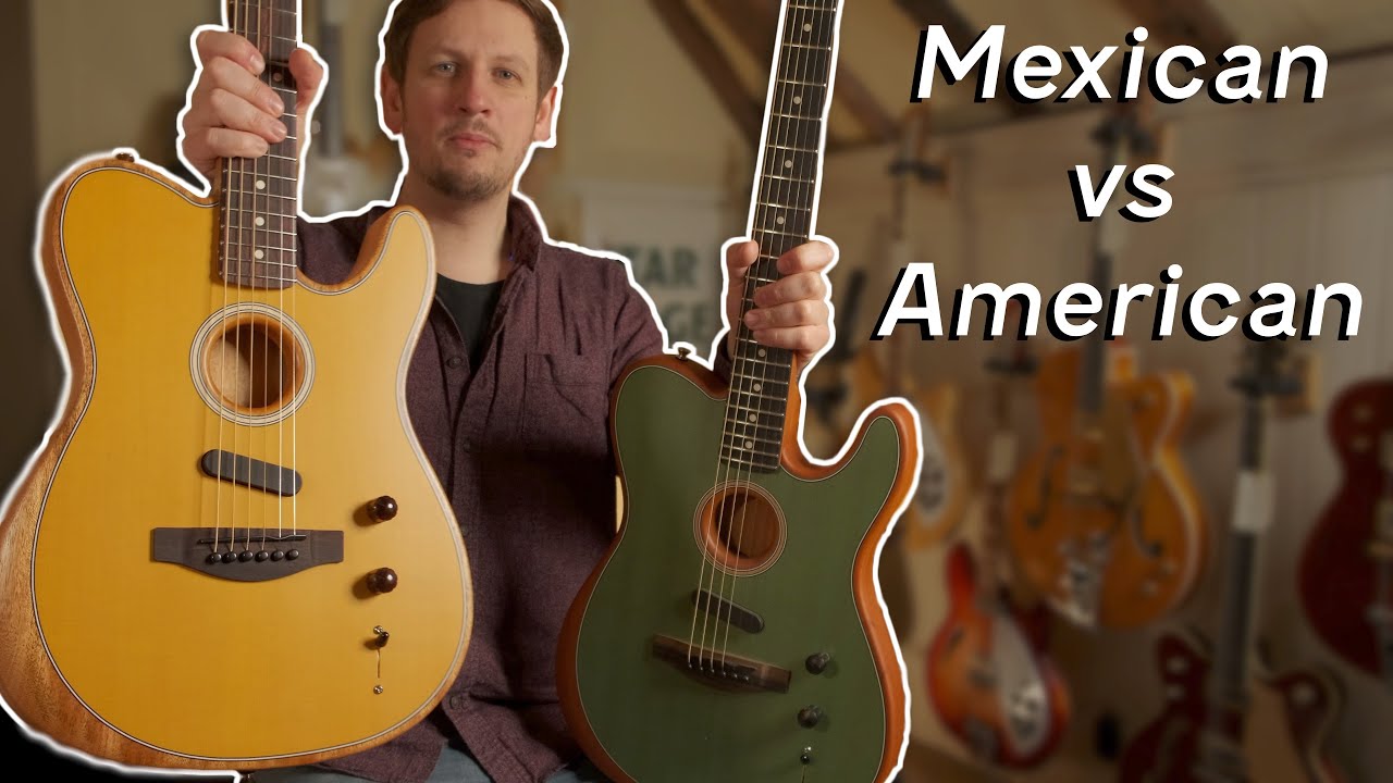 What Can't This Guitar Do?! | Player Series Acoustasonic Tele Review & Comparison