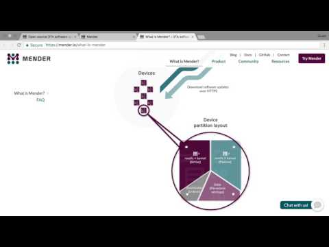Mender open source OTA Software Updates for embedded Linux devices (IoT)