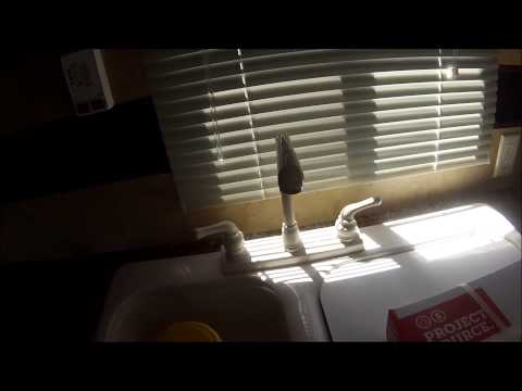 How To Install a Kitchen Faucet in a Camper