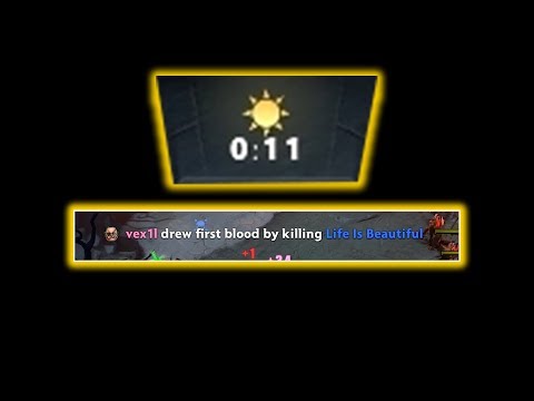 How To First Blood With Pudge At Level 1 | Pudge Offcial