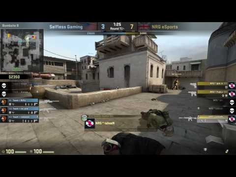 NRG * tabseN vs Selfless vs NRG | dust2 - ESL Pro League Season 4 - North America