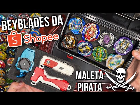 SHOPEE'S PIRATE BEYBLADE CASE! WAS IT WORTH IT? PETER PLAY