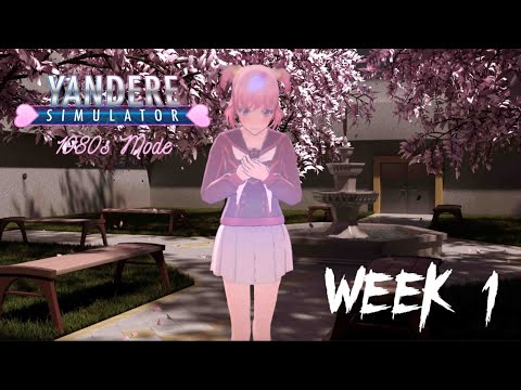 Yandere Simulator 1980's Mode Rival 1 Elimination: Kaguya Wakaizumi