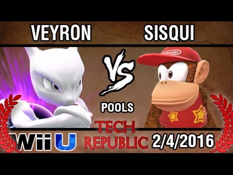 [Tech Republic] Veyron (Mewtwo) vs Sisqui (Diddy) SSB4 Pools