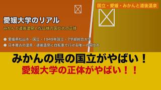 【衝撃】愛媛大学のリアル！みかんと道後温泉と松山城の四国で学ぶ国立大の正体【ゆっくり解説】