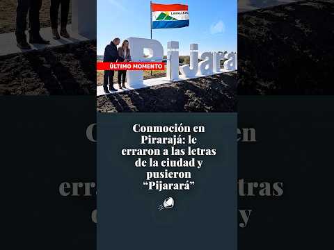 Conmoción en Pirarajá por cartel de Pijarará #Conmoción #Pijarará #Pijarará #Noticias #Humor