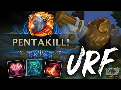 URF Pentakill Montage and LoL Moments 2020 - League of Legends