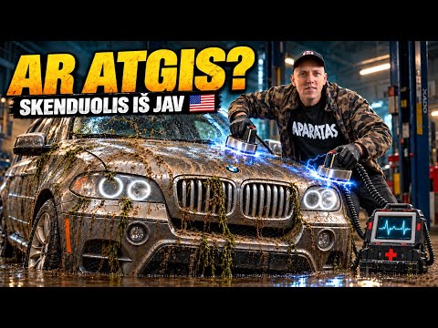 SKENDĘS BMW X5 E70: Užsikurs ar keliaus į laužyną?!