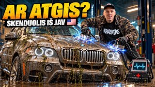 SKENDĘS BMW X5 E70: Užsikurs ar keliaus į laužyną?!