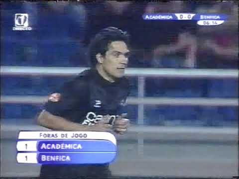 Academica OAF vs SL Benfica Taca de Portugal 2003/2004