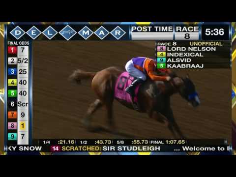 Lord Nelson wins Bing Crosby Stakes (Grade I)