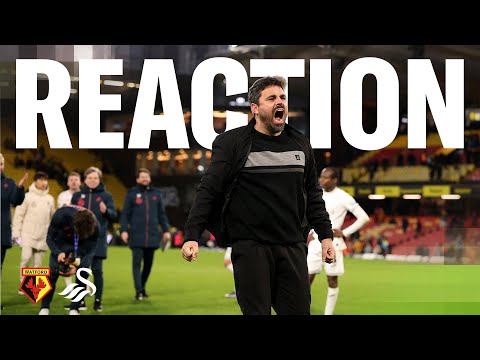 Vitor Matos on Watford | Reaction