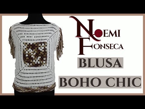 Blusa Boho Chic por Noemi Fonseca