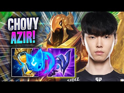 CHOVY IS READY TO PLAY AZIR! - GEN Chovy Plays Azir MID vs Leblanc! | Season 2022