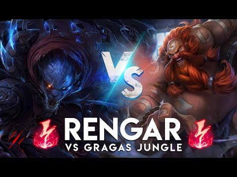Rengar vs Gragas Jungle, 16/9/19, Rengar Season 12, League of Legends
