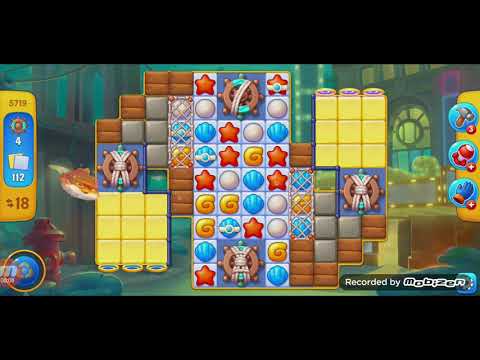 fishdom gameplay/ level 5719 / It is like the ads? / thank you /