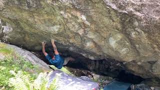 Video thumbnail of Smeagol, 8b. Rifugio Barbara